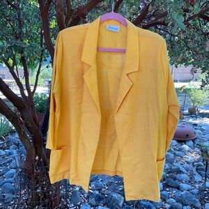 2 pocket polyester and rayon jacket made in USA will send pressed